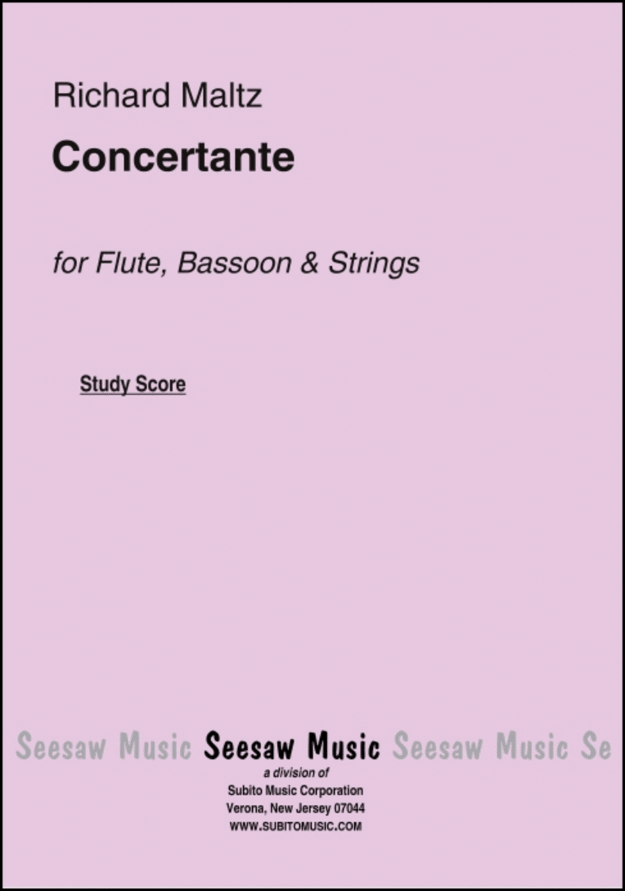 Concertante Concertante Piccolo scores gallery preview page 1