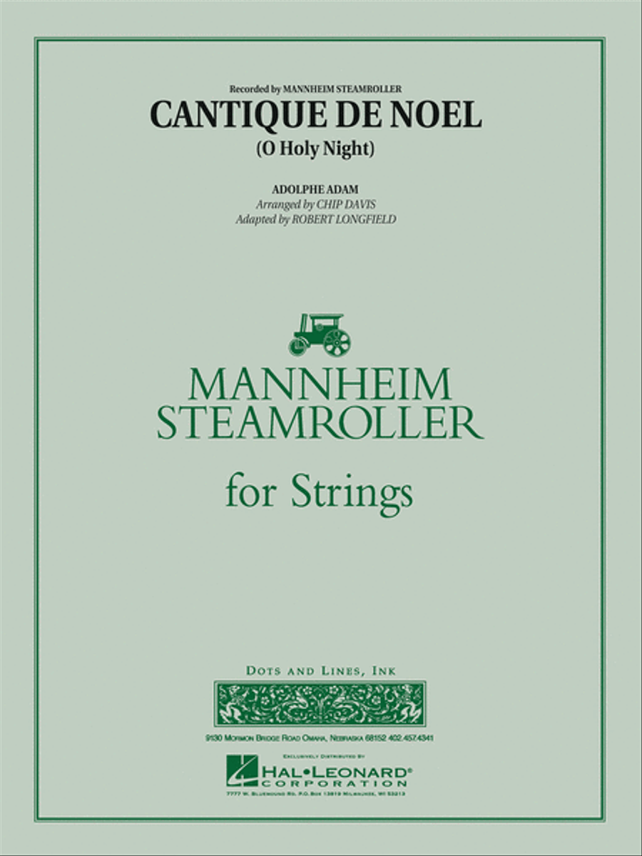 Cantique de Noël (O Holy Night) String Orchestra scores gallery preview page 1