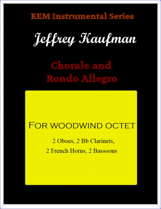 Chorale and Rondo Allegro (for woodwind octet)