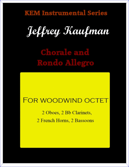 Chorale and Rondo Allegro (for woodwind octet) image number null