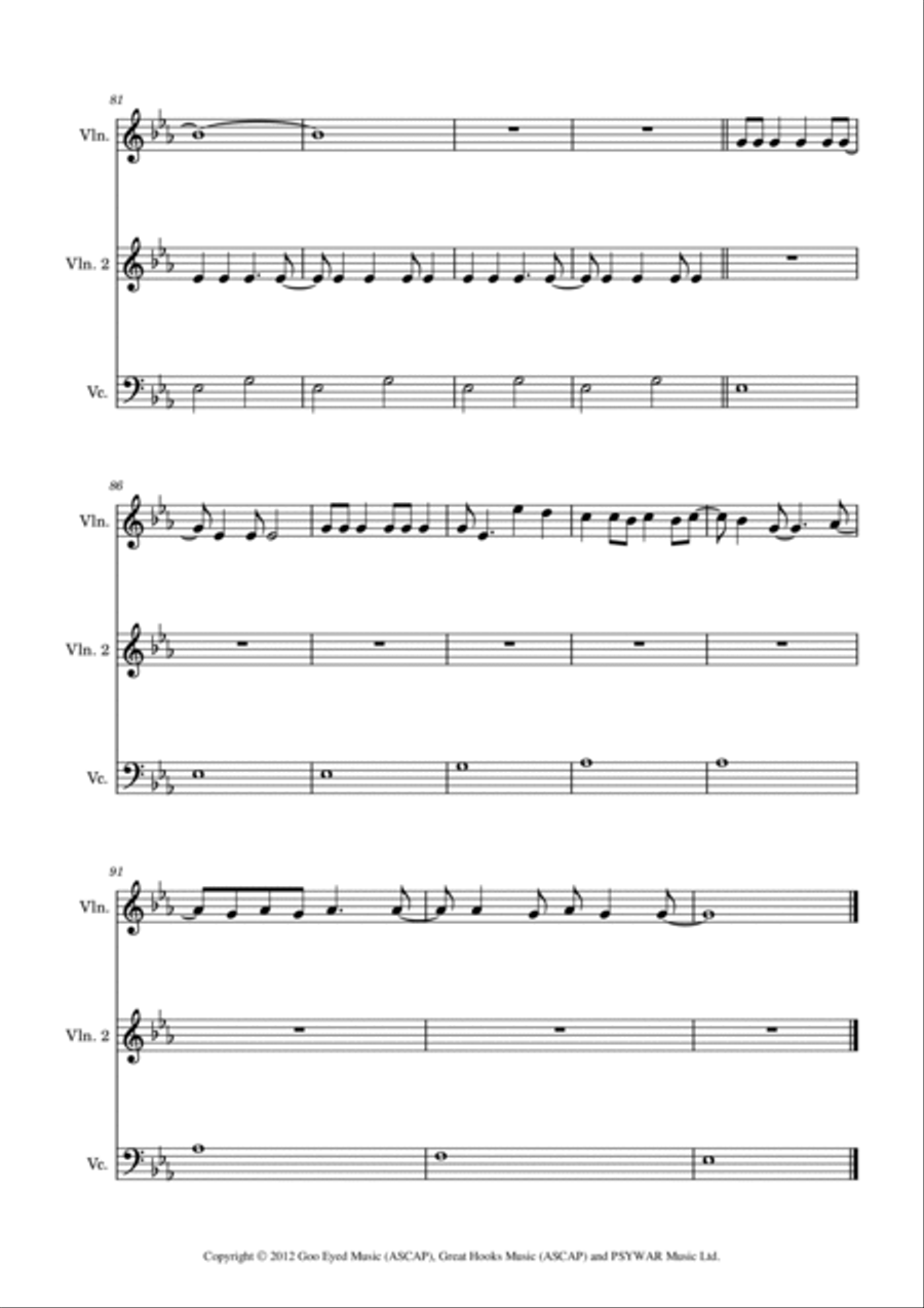 93 Million Miles 93 Million Miles Small Ensemble scores gallery preview page 5