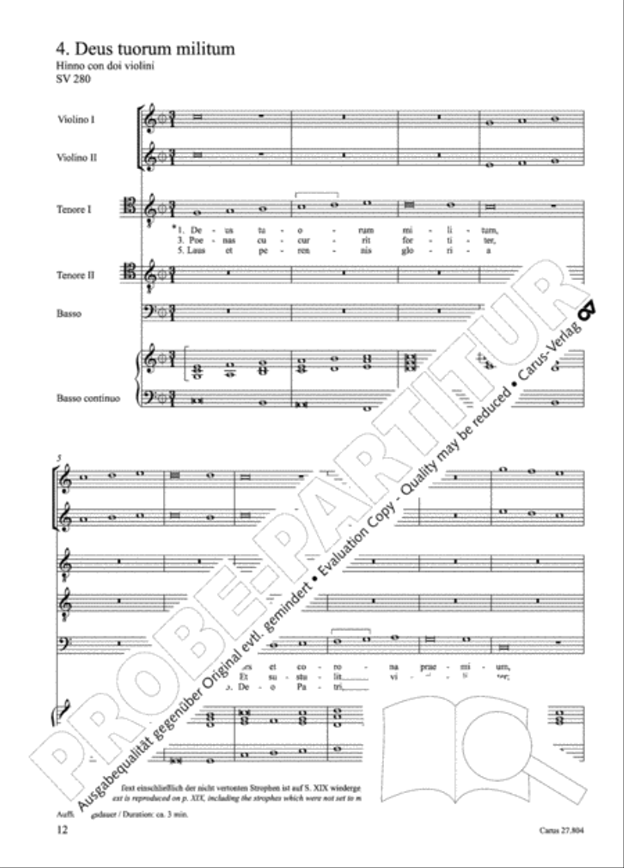 Hinni, Salve Regina, Motetti Score scores gallery preview page 37
