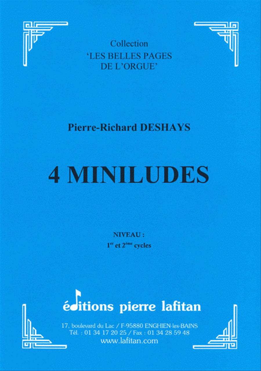 4 Miniludes 4 Miniludes School and Community scores gallery preview page 1