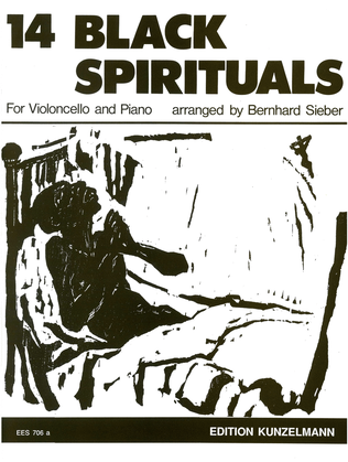 Book cover for 14 spirituals