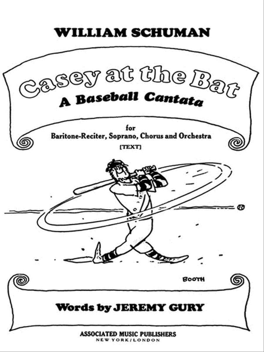 Casey at the Bat Casey at the Bat 4-Part scores gallery preview page 1