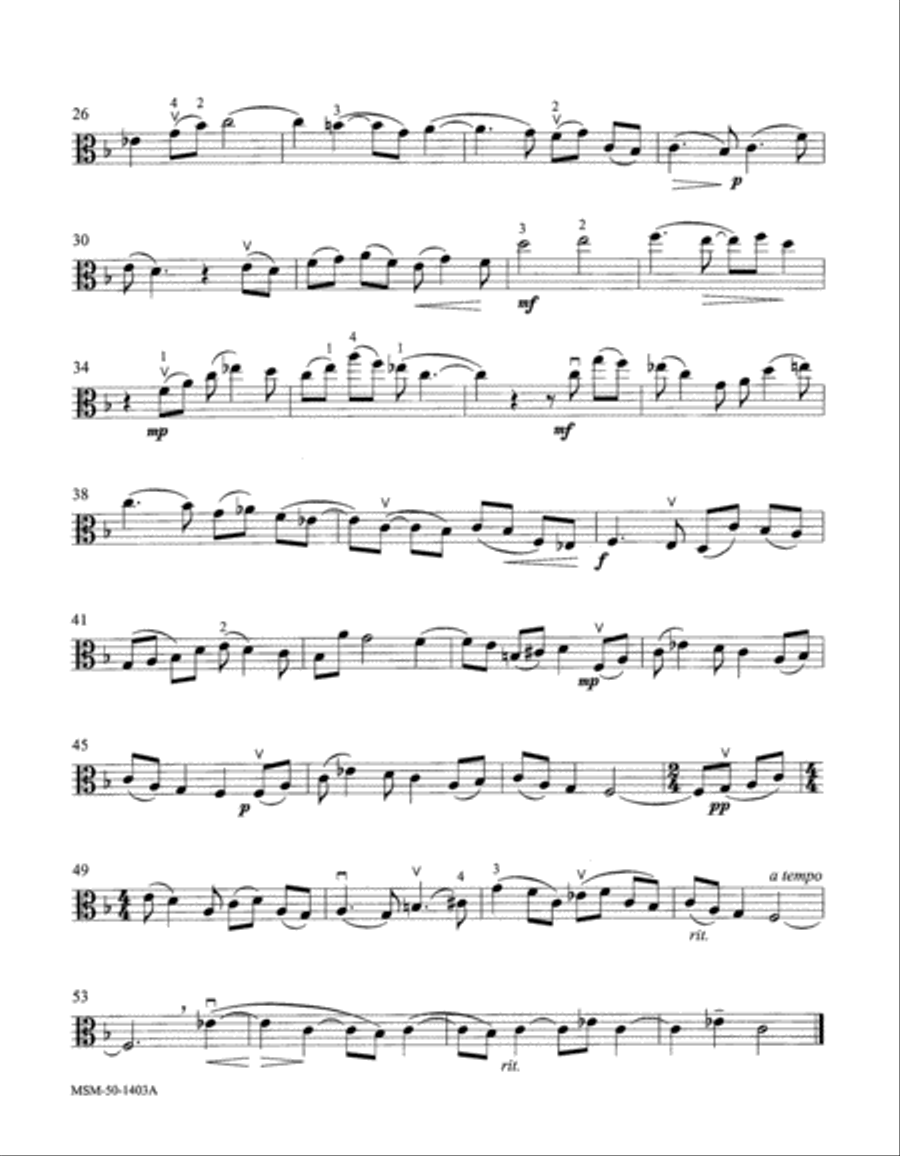 Lovely Child, Holy Child Choir scores gallery preview page 2