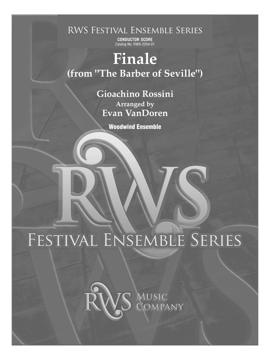 Finale - From The Barber of Seville: Score
