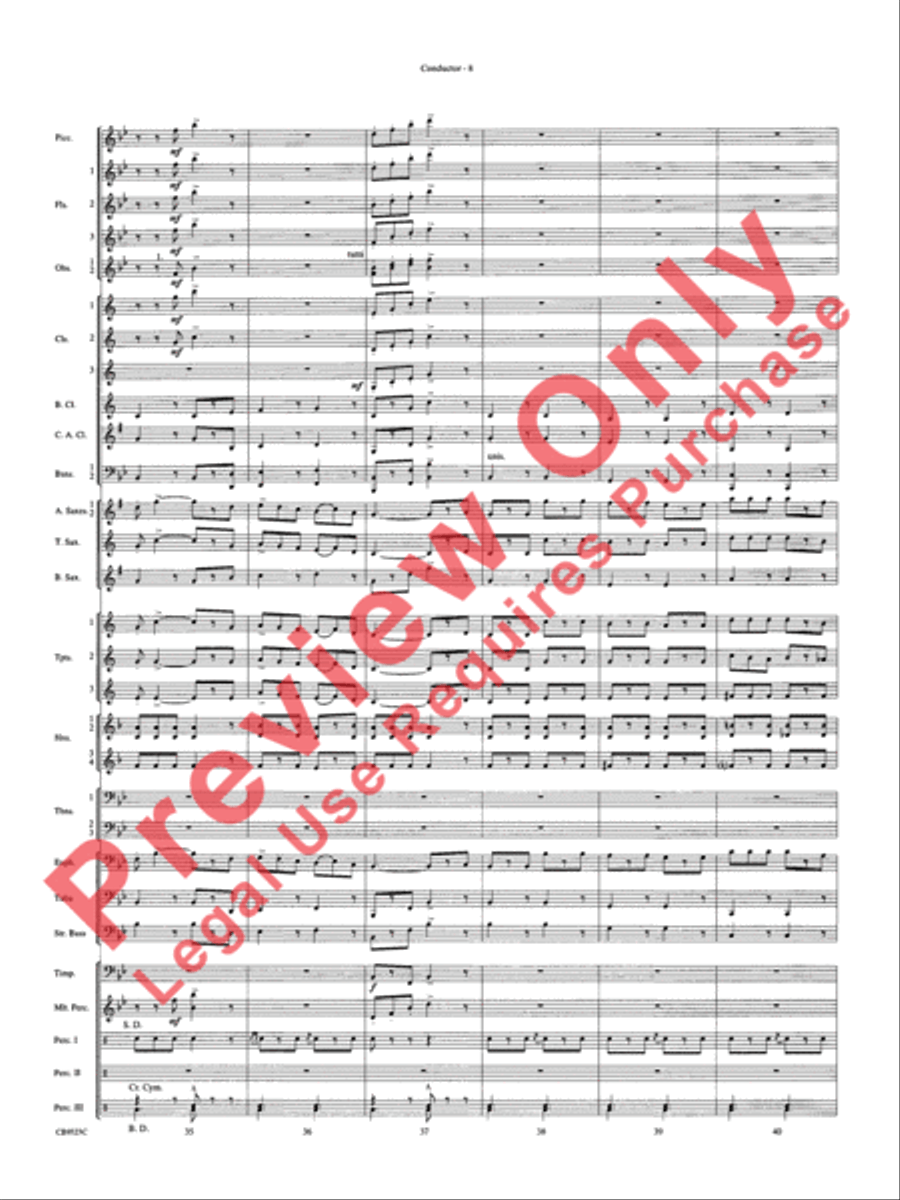 The Wizard of Oz Concert Band scores gallery preview page 11