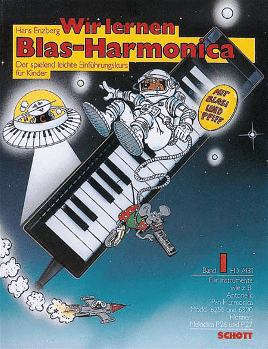 Wir Lernen Blas-harmonica Book 1 Harmonica scores gallery preview page 1