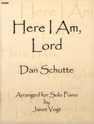 Book cover for Here I Am Lord