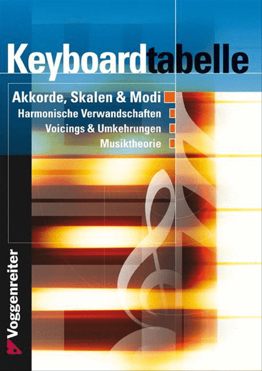 Keyboardtabelle Piano scores gallery preview page 1