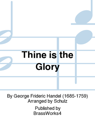 Book cover for Thine is the Glory