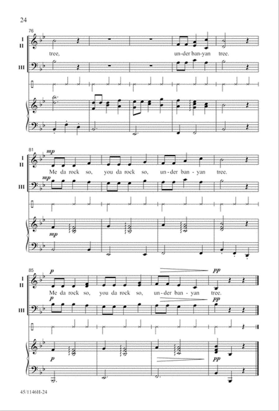 We Sing the World Around We Sing the World Around Choir scores gallery preview page 24