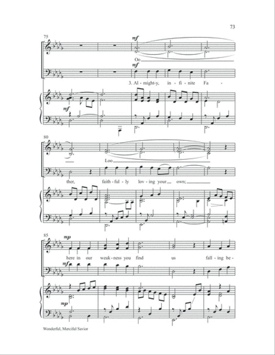 Easy Settings 2 3-Part scores gallery preview page 75