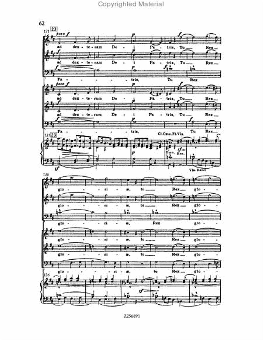 Te Deum, H 118 Choir scores gallery preview page 62