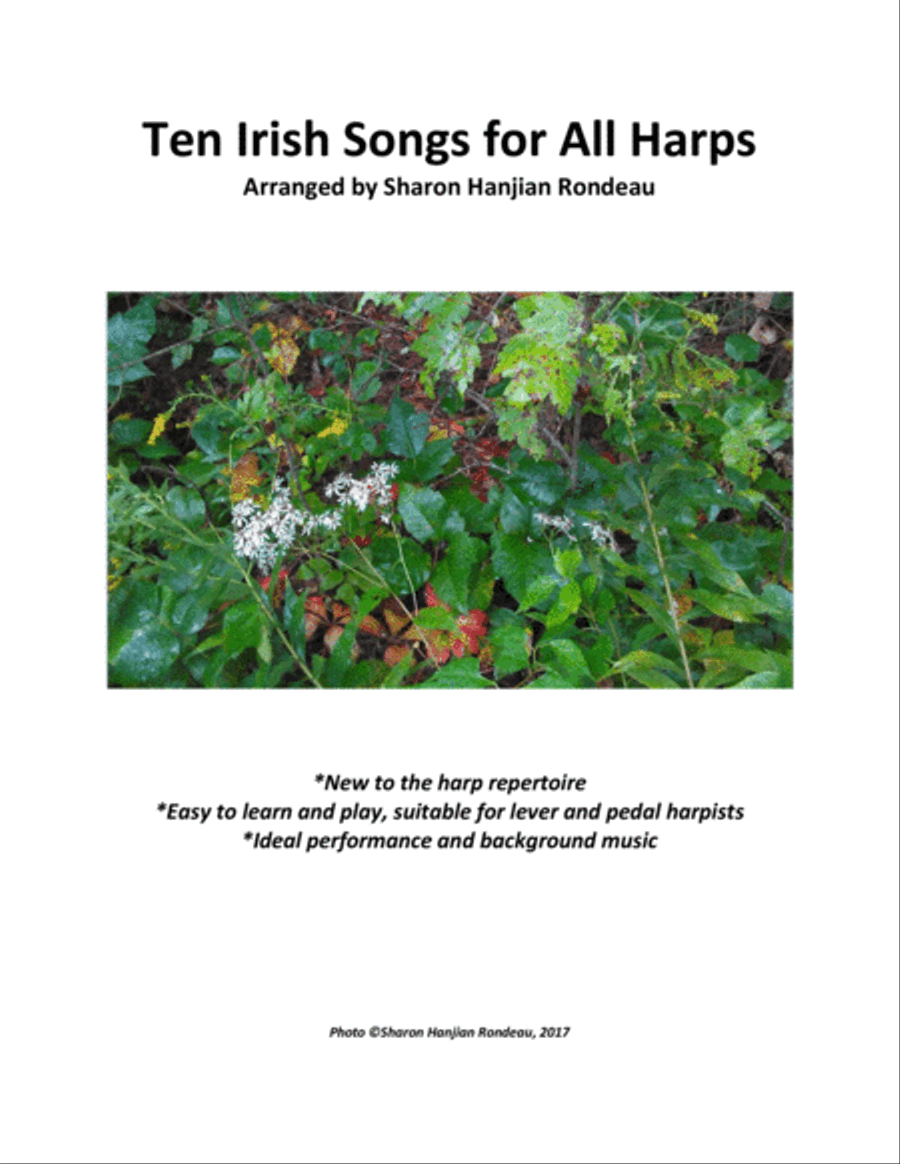 Ten Irish Songs for All Harps Harp scores gallery preview page 1