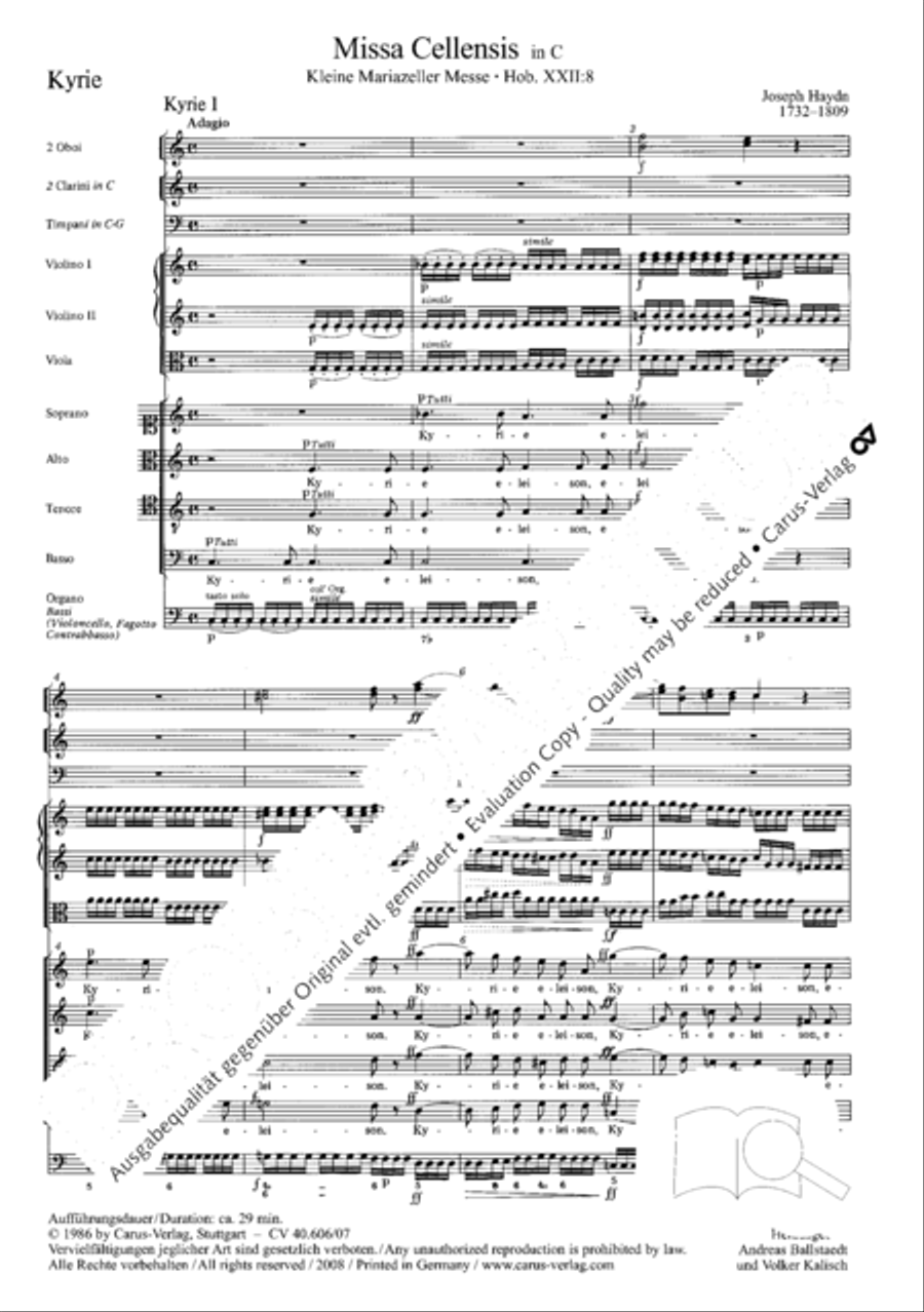 Missa Cellensis (Mariazeller-Messe)