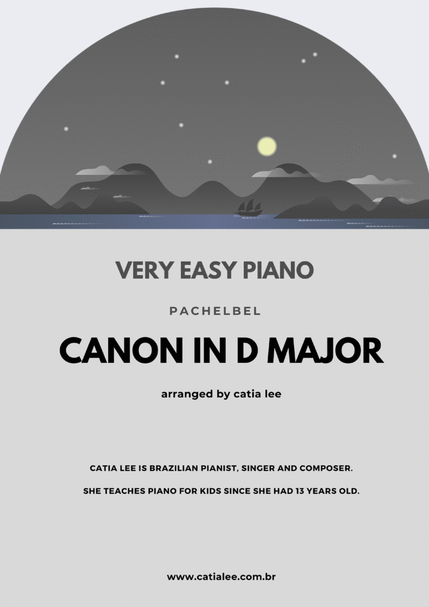 Canon in D - Pachelbel for very easy piano image number null