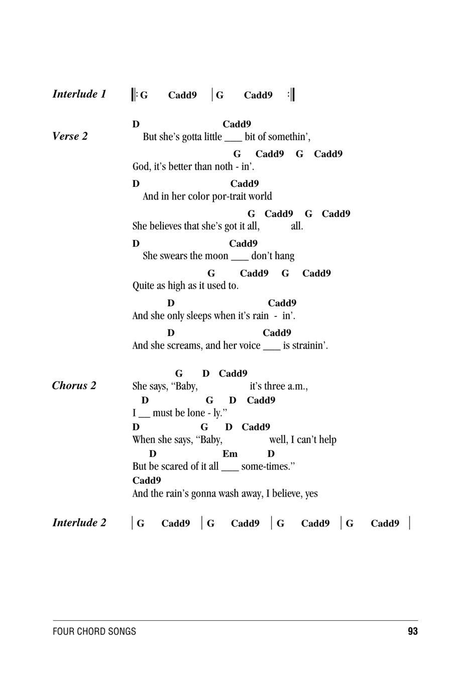 3 AM Acoustic Guitar scores gallery preview page 2