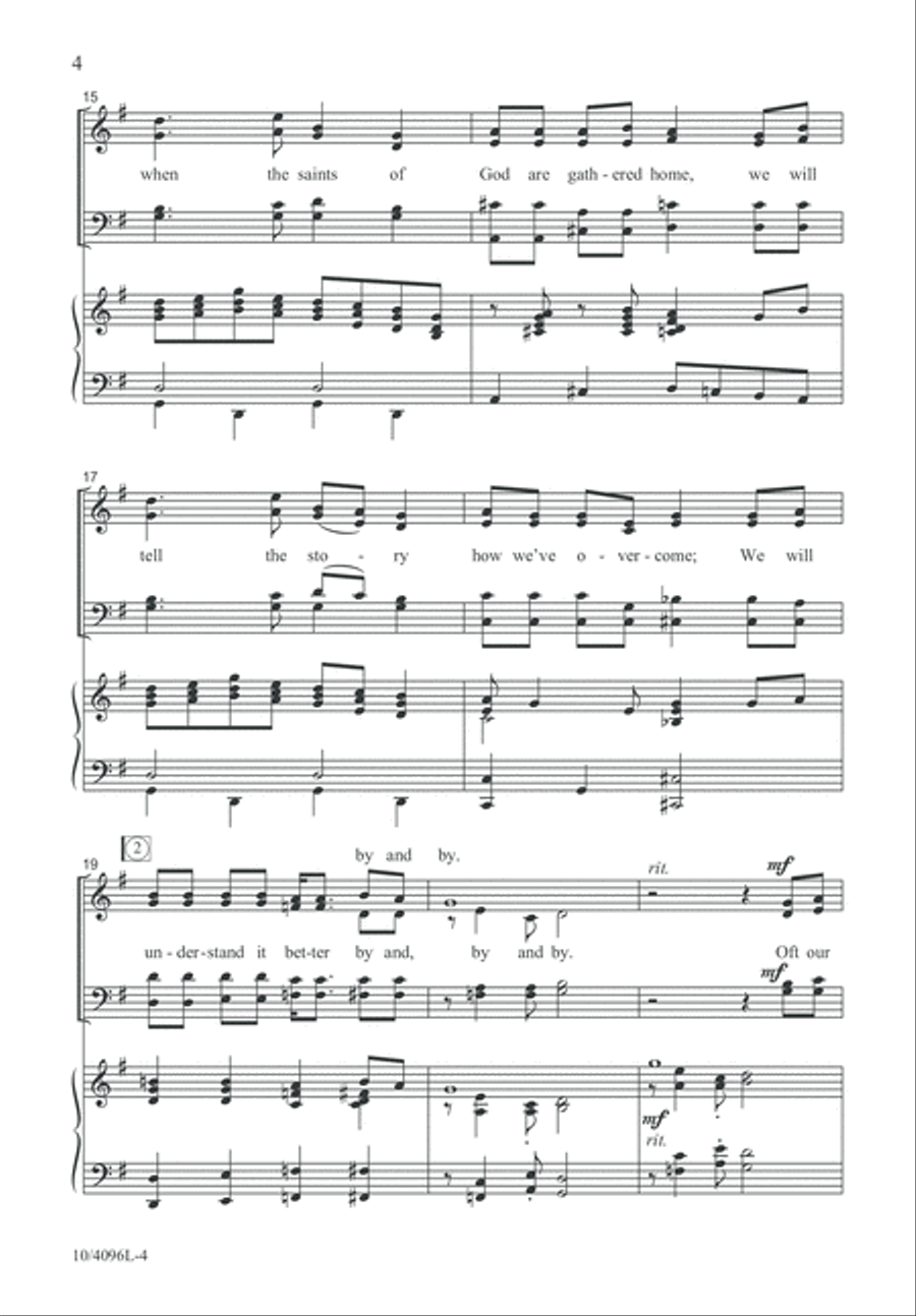 On to Higher Ground 4-Part scores gallery preview page 4