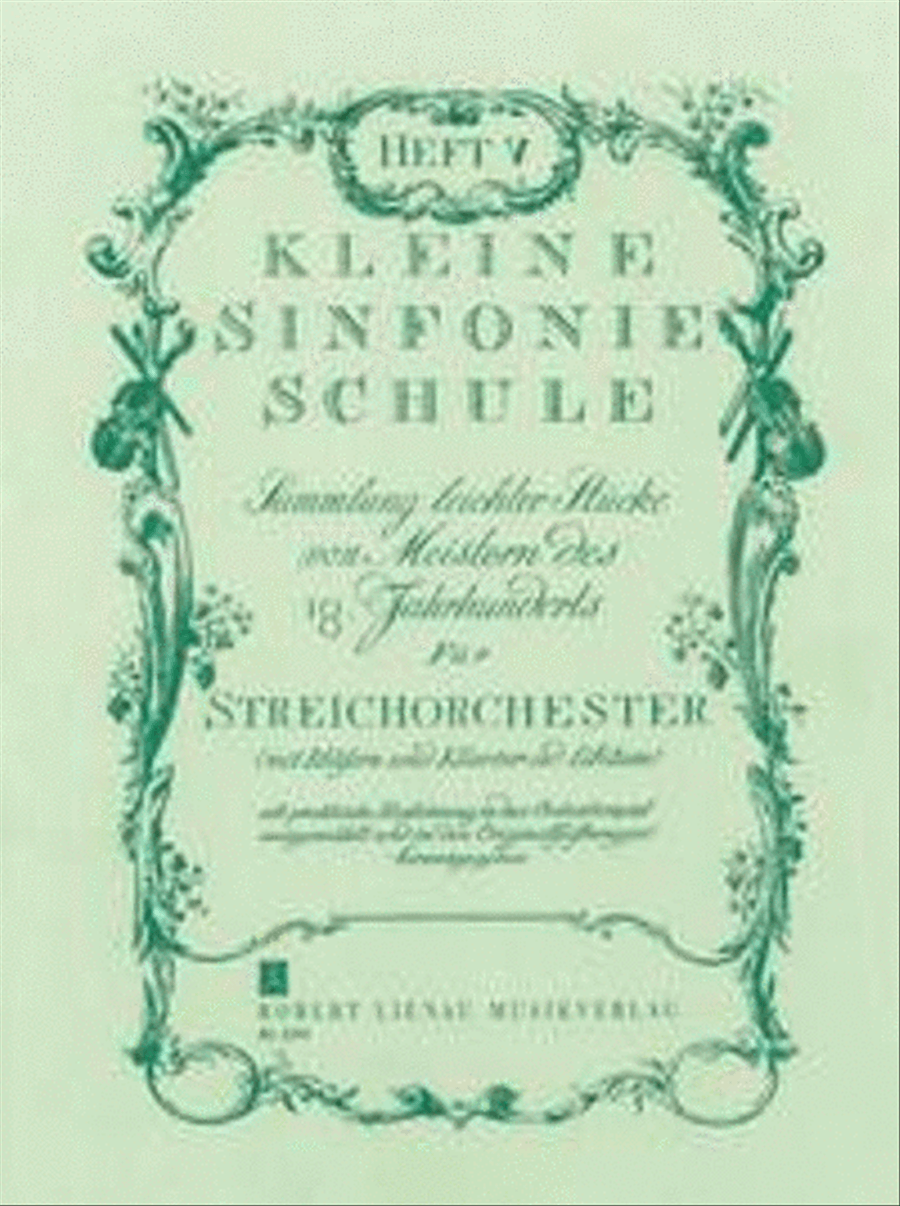 Kleine Sinfonieschule Heft 5 String Orchestra scores gallery preview page 1