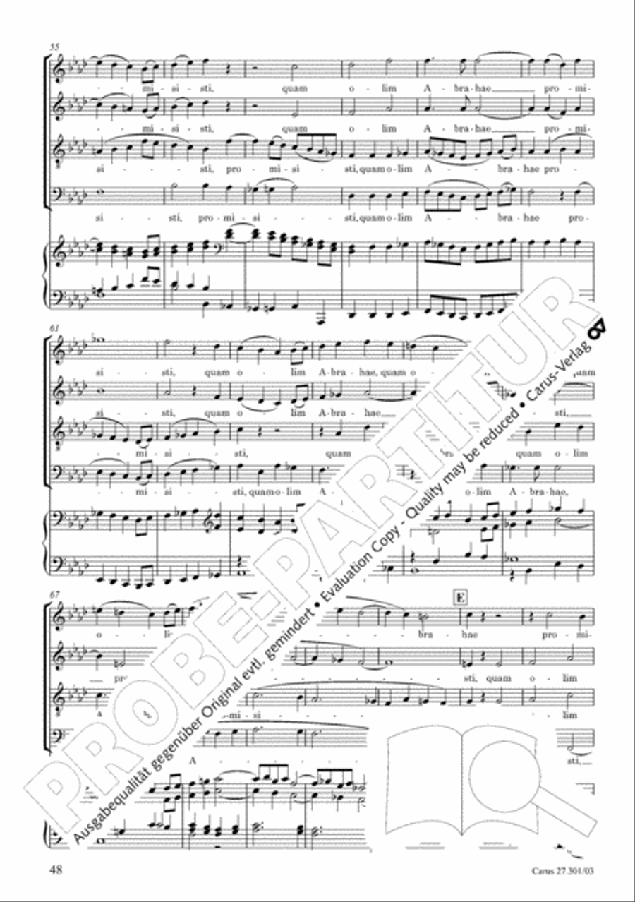 Requiem in F minor Requiem in F minor 4-Part scores gallery preview page 53