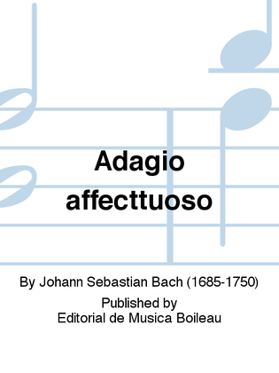 Book cover for Adagio affecttuoso