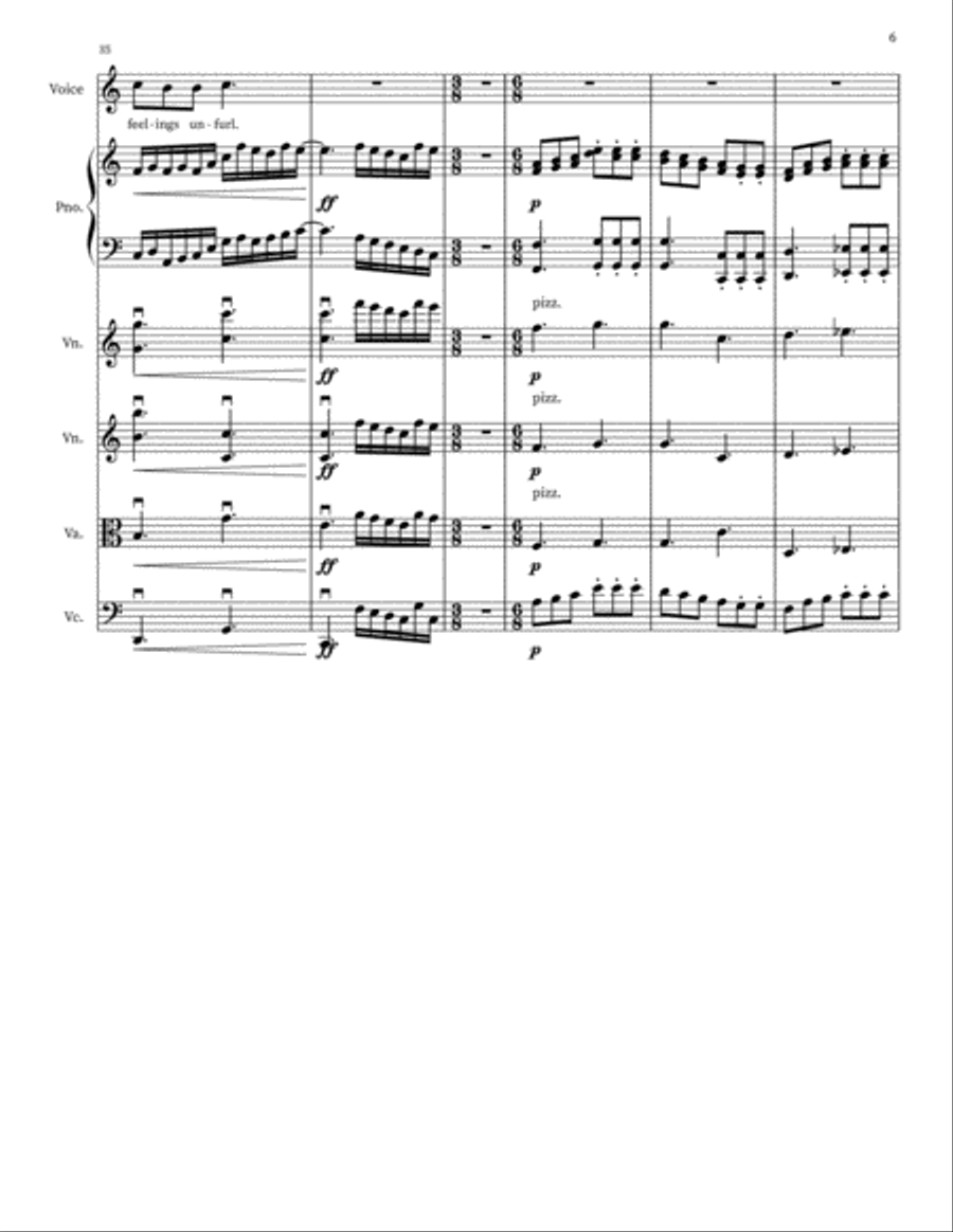 Leo: The Finest Thing Chamber Orchestra scores gallery preview page 6