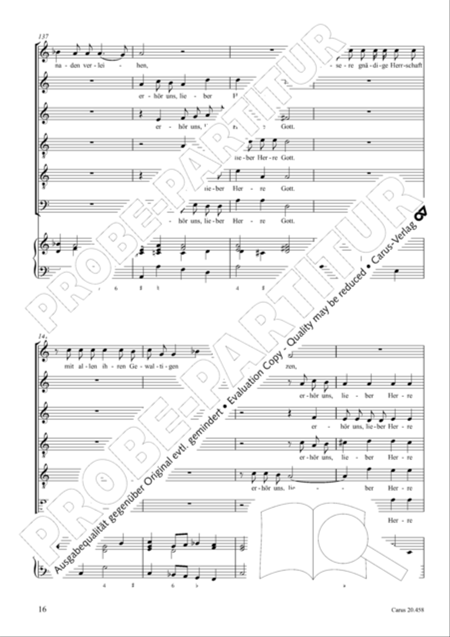 Litania Litania SATTB scores gallery preview page 17