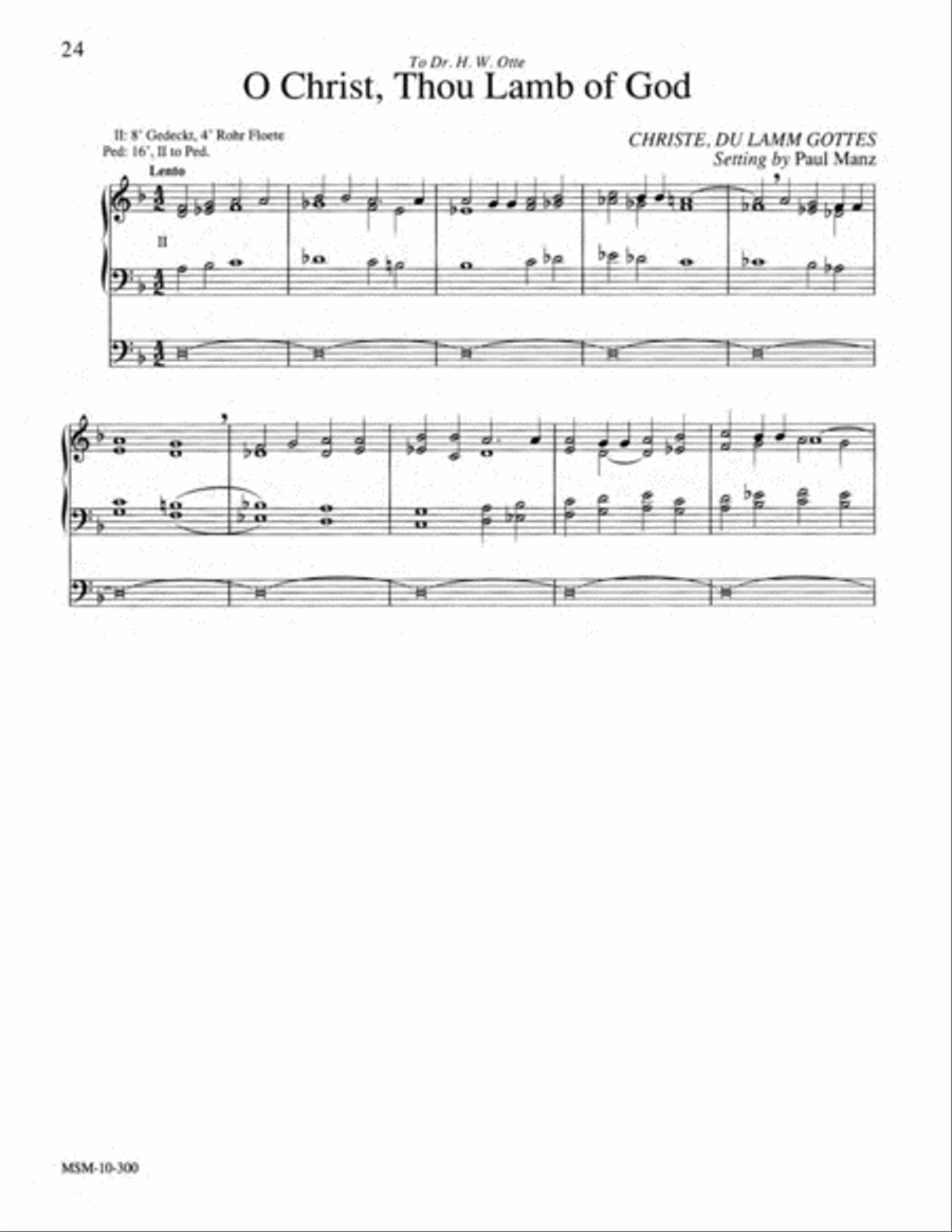 Improvisations for the Lenten Season Organ scores gallery preview page 15