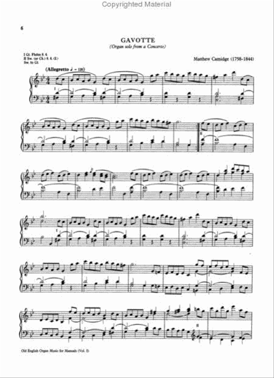 Old English Organ Music for Manuals - Book 1 Organ Solo scores gallery preview page 3