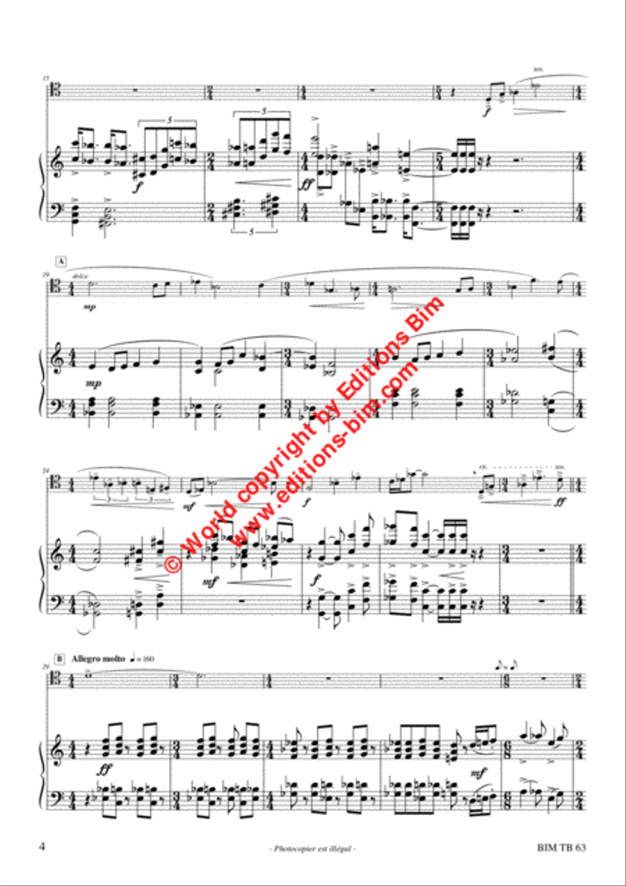 Sonata Piano Accompaniment scores gallery preview page 3