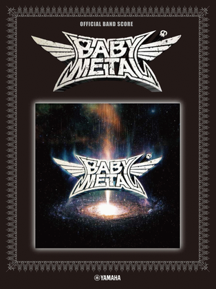 Book cover for Rock Band Score; BABYMETAL METAL GALAXY