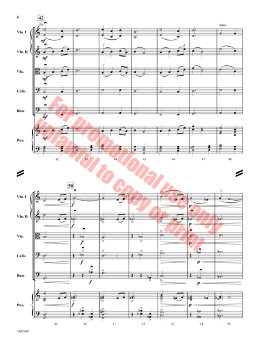 Virgo String Orchestra scores gallery preview page 7