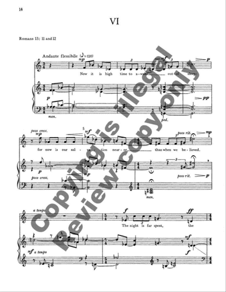 Letters from Saint Paul Chamber Music scores gallery preview page 8