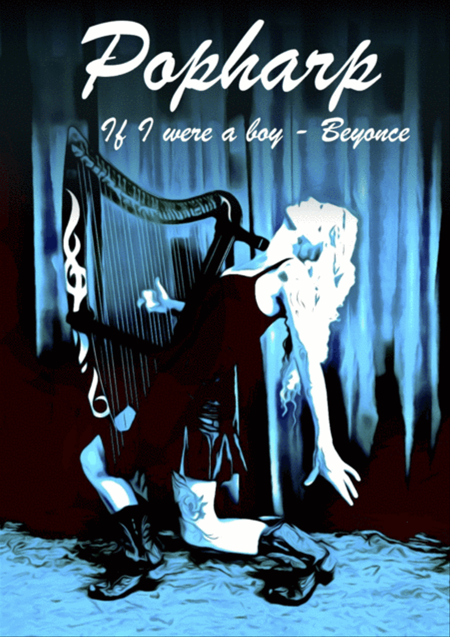 If I Were A Boy Harp scores gallery preview page 1