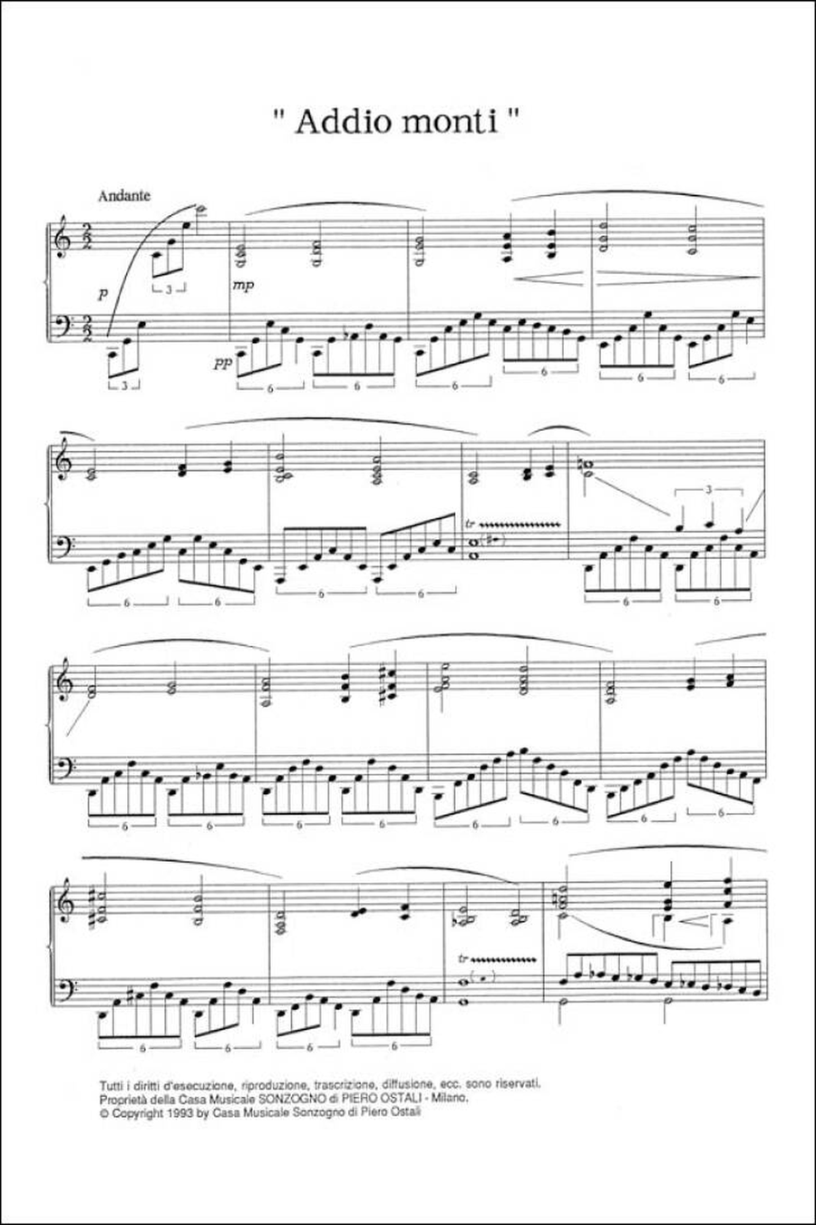 5 Danze (dal balletto I promessi sposi) Piano Solo scores gallery preview page 2