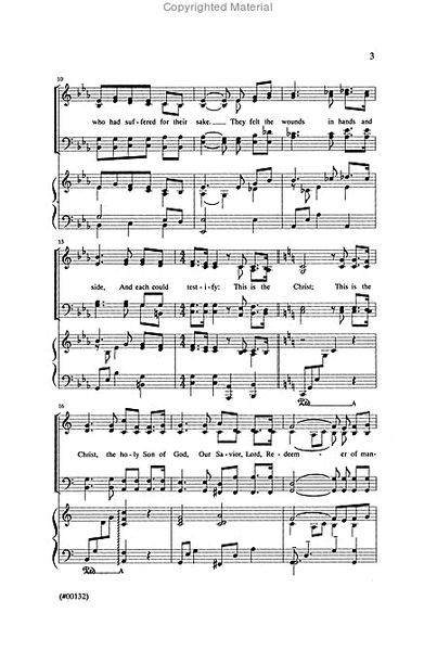 This Is the Christ - SATB by Michael F. Moody Choir - Sheet Music