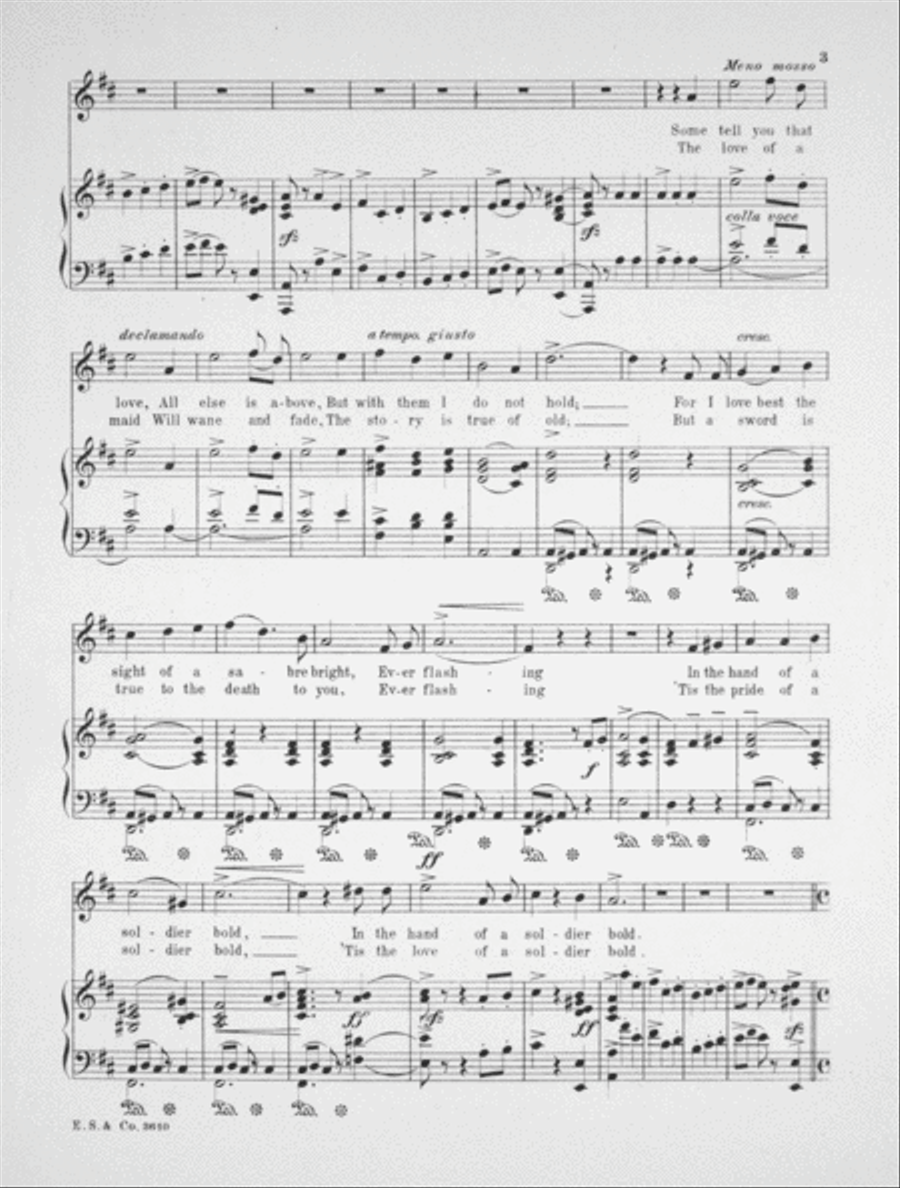 The Song of the Sword Voice scores gallery preview page 3