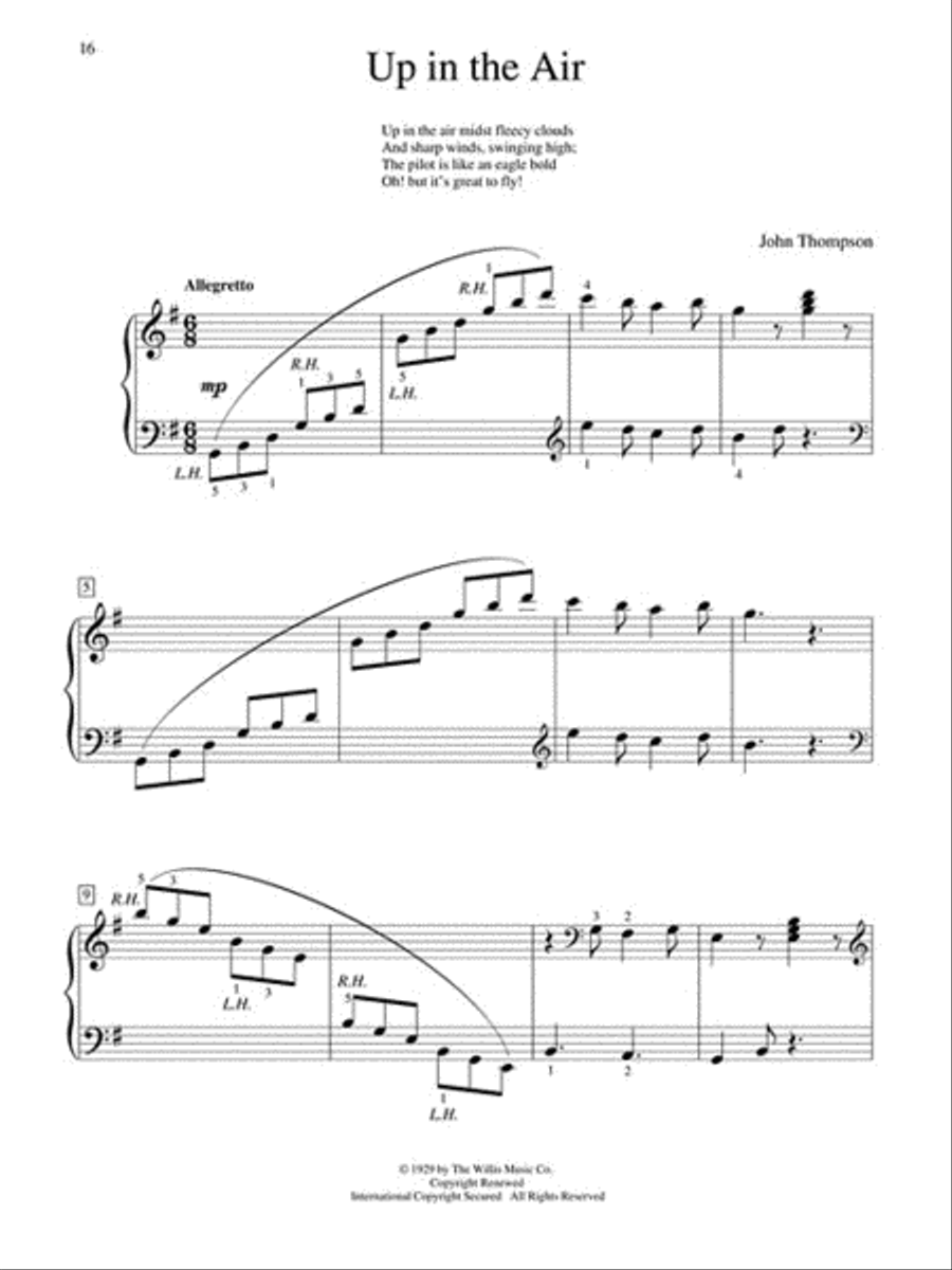 Classic Piano Repertoire – John Thompson Piano Method scores gallery preview page 5