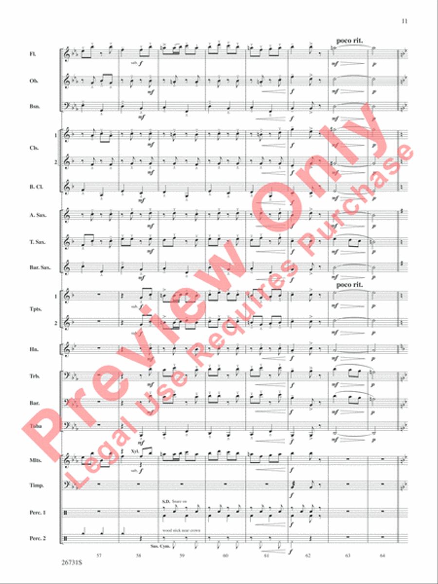 Christmastime in Russia Christmastime in Russia Concert Band scores gallery preview page 12