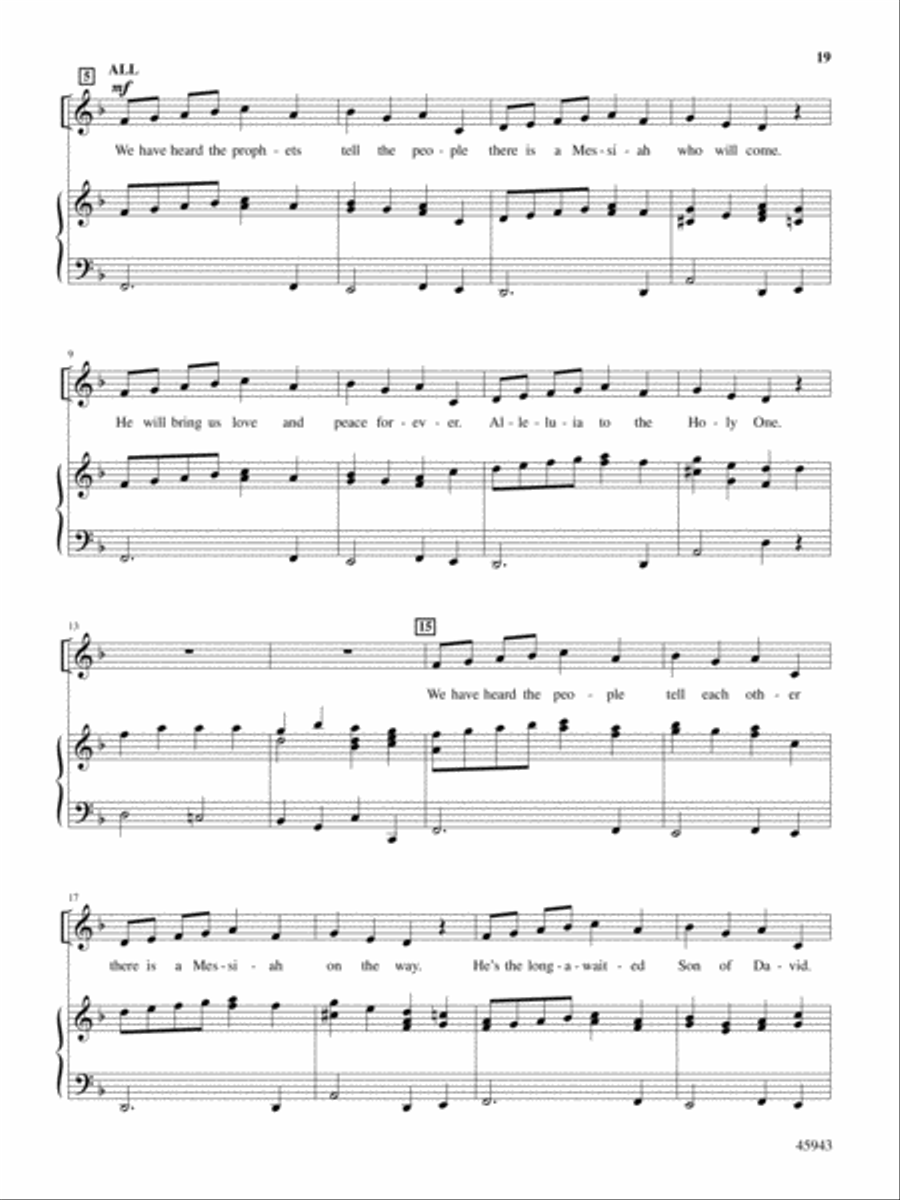 The Noel Critter Motel Choir scores gallery preview page 19