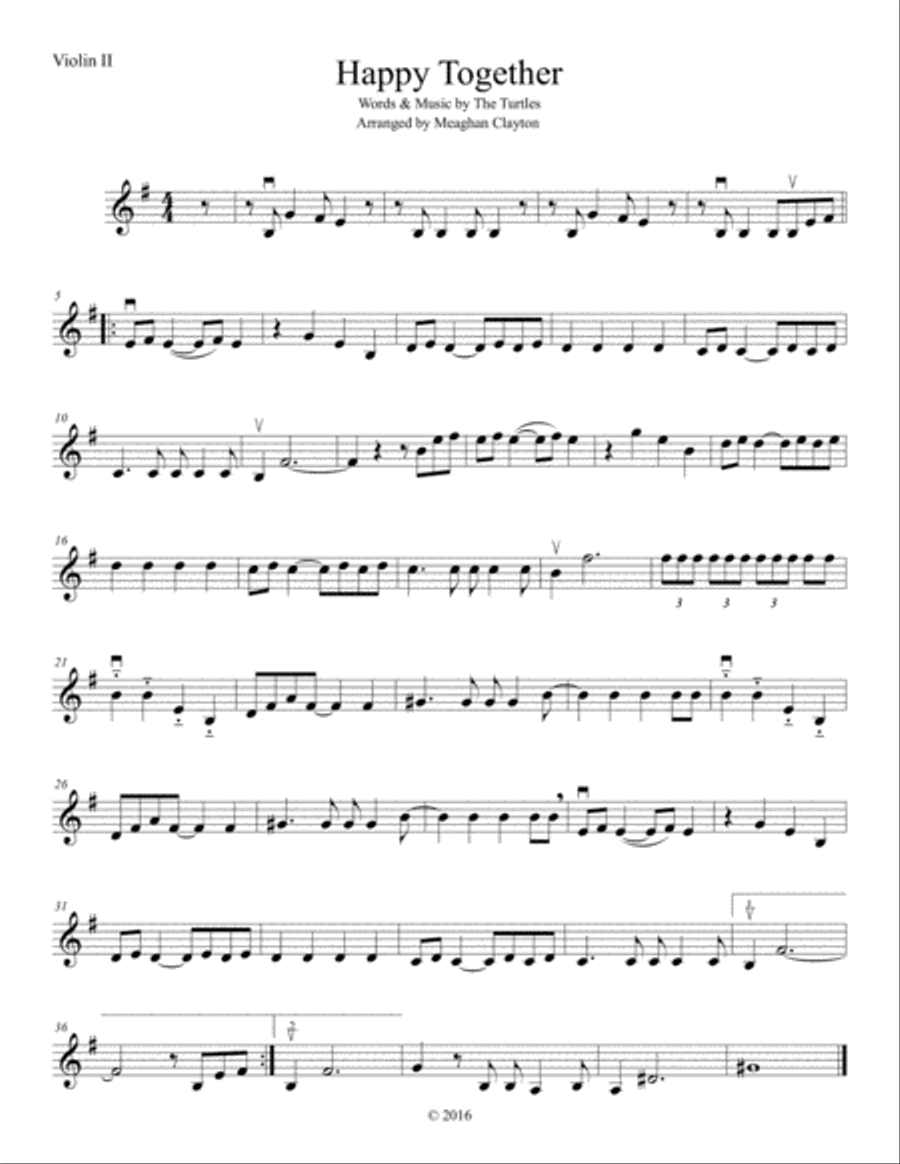 Happy Together String Orchestra scores gallery preview page 2
