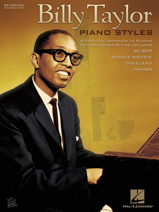 Book cover for Billy Taylor Piano Styles