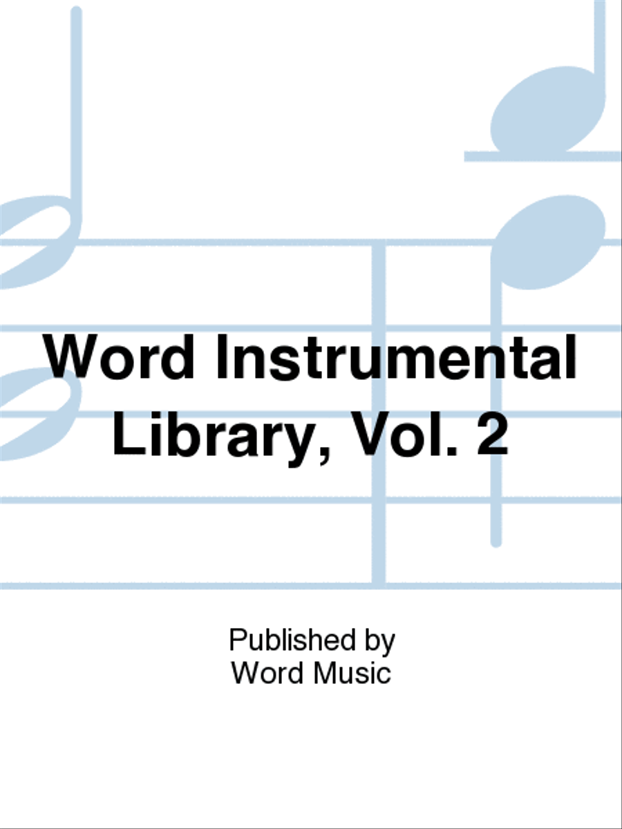 Word Instrumental Library, Vol. 2 - Orc [Mechanical Component] Set of Parts scores gallery preview page 1
