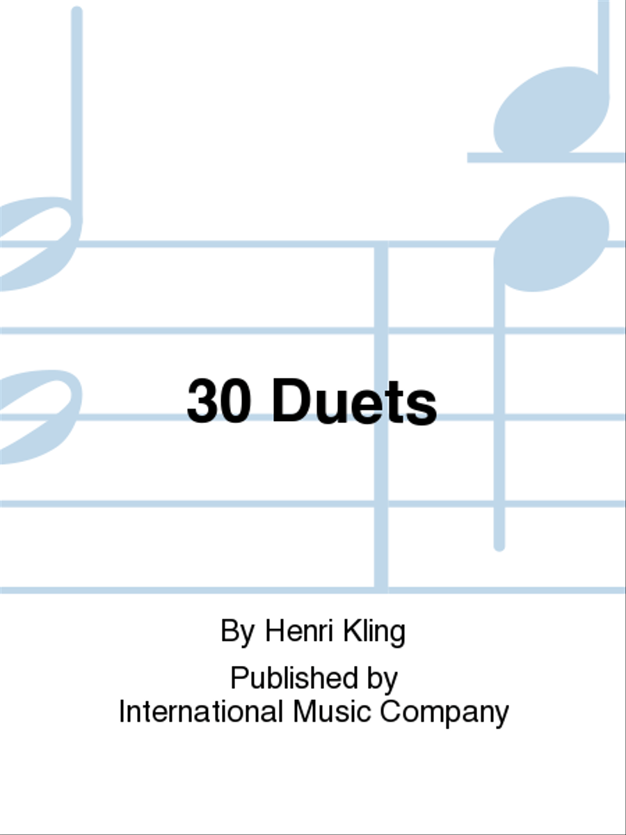 30 Duets Horn scores gallery preview page 1