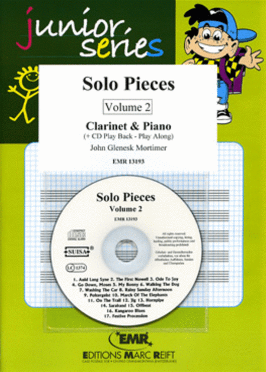 Solo Pieces Vol. 2 Clarinet Solo scores gallery preview page 1