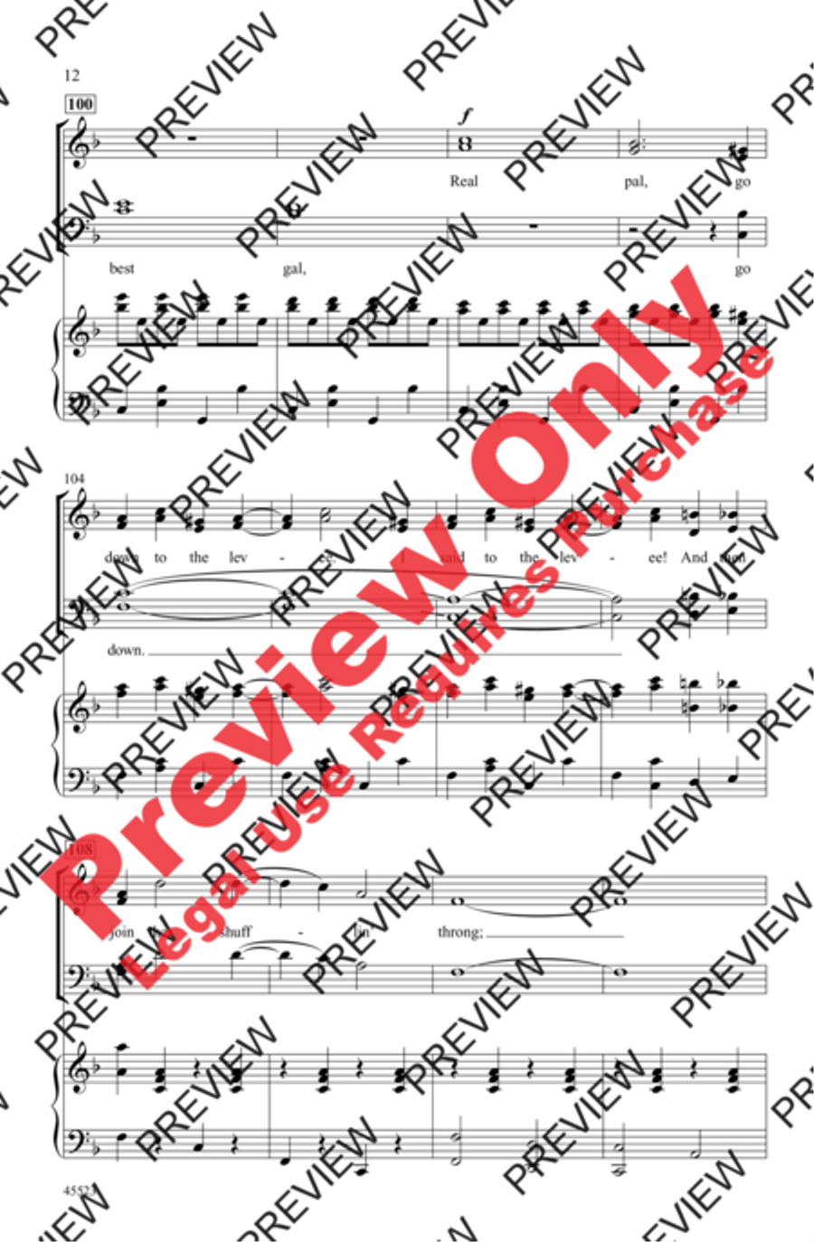 A Tribute to Judy Garland - SoundTrax CD (CD only) Choir scores gallery preview page 12