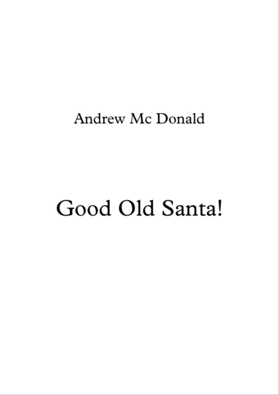 Good Old Santa! Voice scores gallery preview page 1