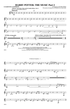 Harry Potter: The Music, Part 2: E-flat Baritone Saxophone